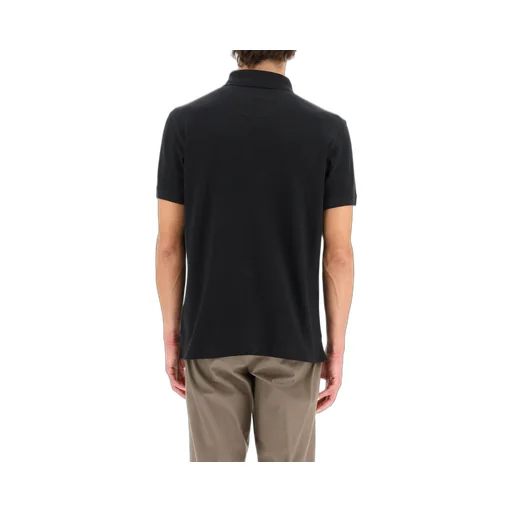 Piquet Logo Embroidered Polo Shirt