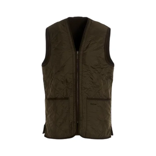 Reversible Quilted Zipped Gilet