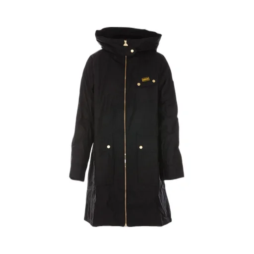 Monaco Zip-Up Hooded Wax Coat
