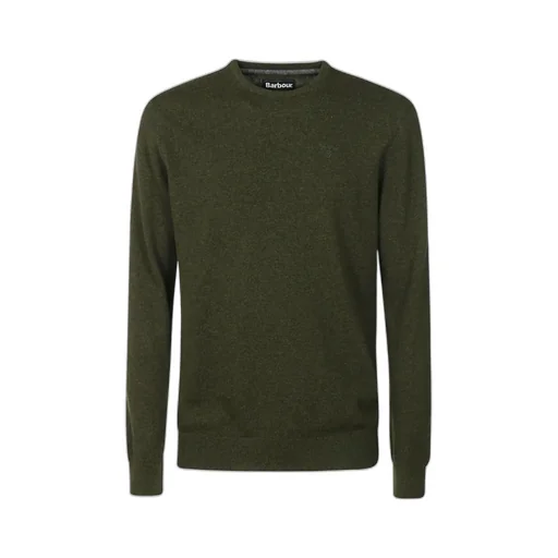 Logo Embroidered Crewneck Knitted Jumper