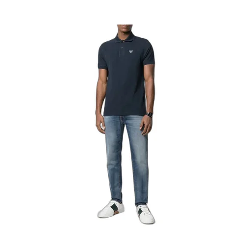 Logo Embroidered Short-Sleeved Polo Shirt