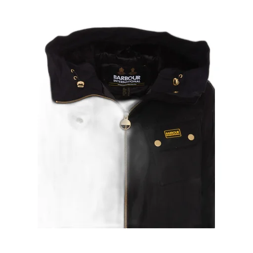 Monaco Zip-Up Hooded Wax Coat