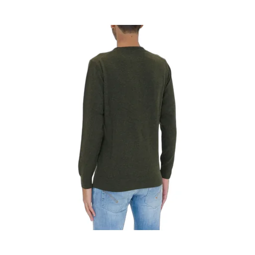 Logo Embroidered Crewneck Knitted Jumper