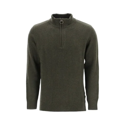 High-Neck Knitted Jumper