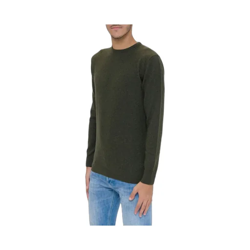 Logo Embroidered Crewneck Knitted Jumper