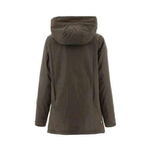 Arley Buttoned Hooded Jacket