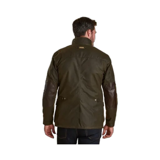 High-Neck Button-Up Jacket
