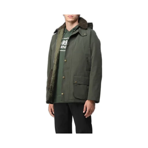 Button-Up Hooded Jacket