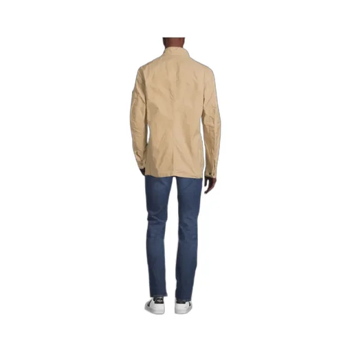 Logo Patch Long-Sleeved Jacket