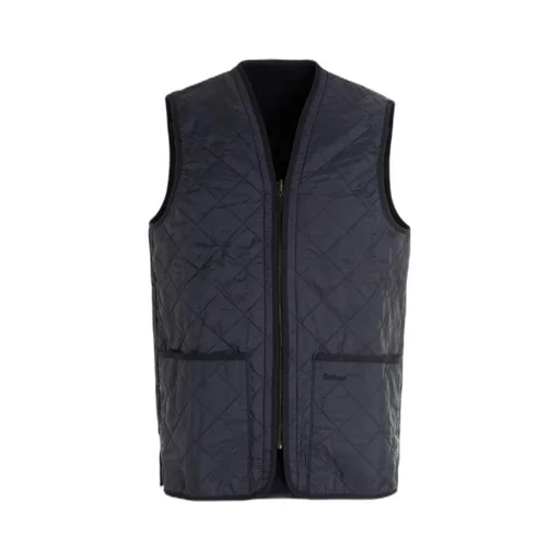 Reversible Quilted Zipped Gilet