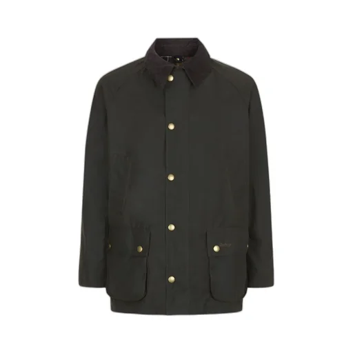 Ashby Waxed Button-Up Jacket