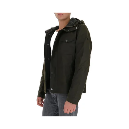 High Neck Zipped Jacket