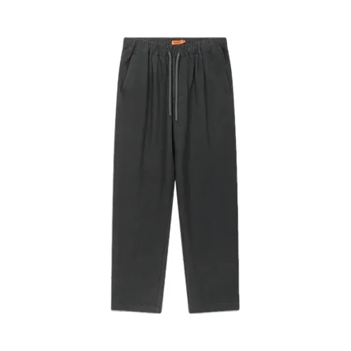 Drawstring Belt Tapered Casual Pants