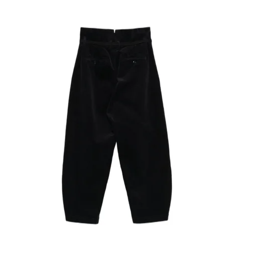 Belted Corduroy Trousers