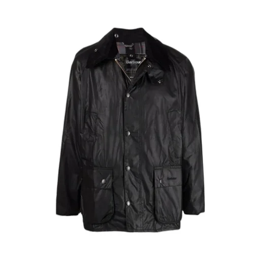 Embroidered-Logo Cotton Jacket