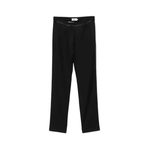 Satin-Trimmed Trousers
