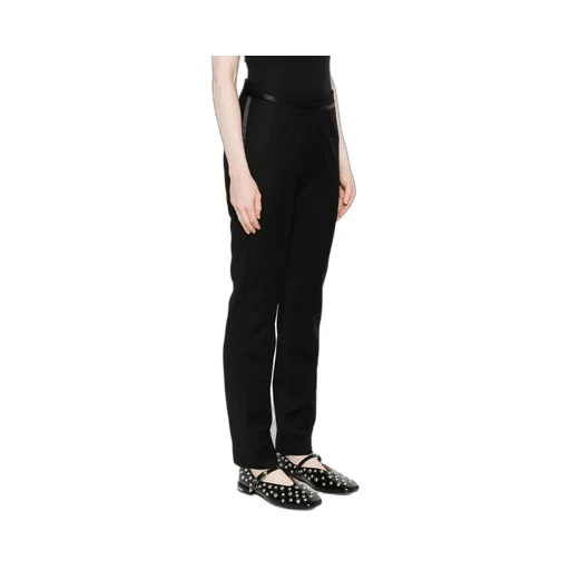 Satin-Trimmed Trousers