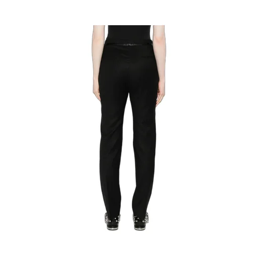 Satin-Trimmed Trousers