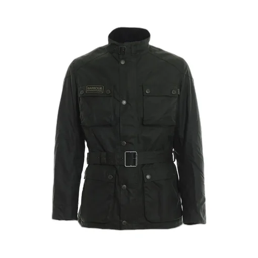 Belted Patch Pocket Jacket