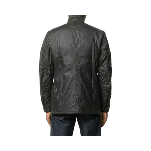 Wax-Coated Zipped Jacket