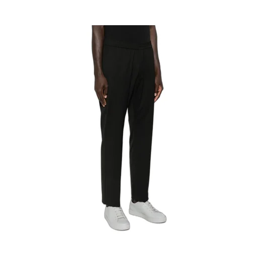 Elastic-Waist Cuffed Trousers