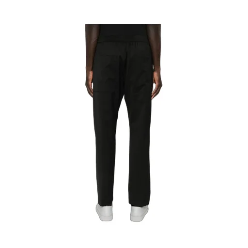 Elastic-Waist Cuffed Trousers