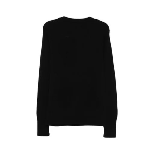 Ribbed Crew-Neck Sweater