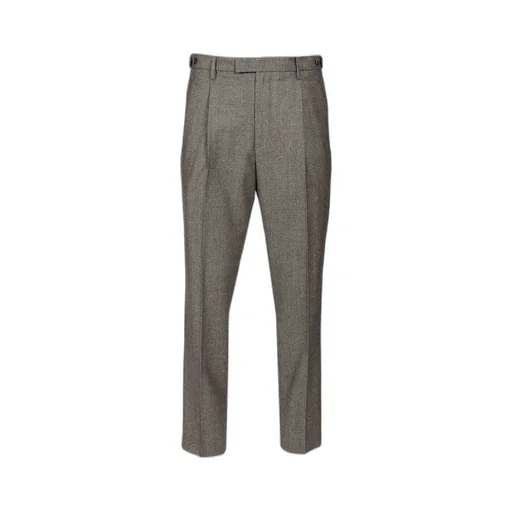 Pleated-Details Trousers