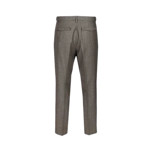 Pleated-Details Trousers