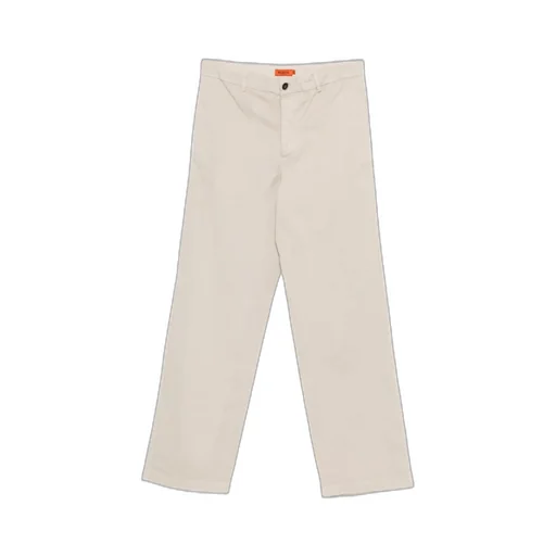 Button And Zipper Casual Pants