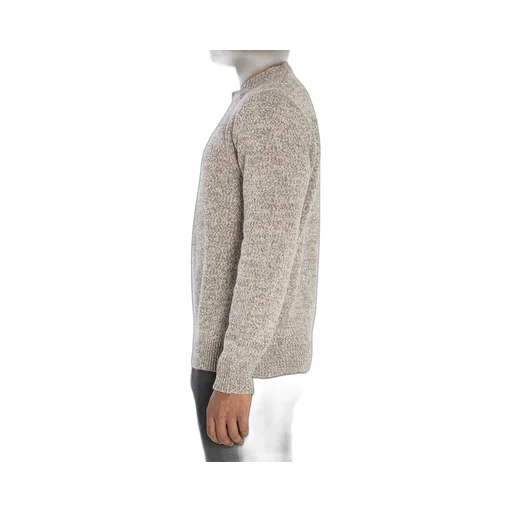 Speckled Crew-Neck Wool Sweater