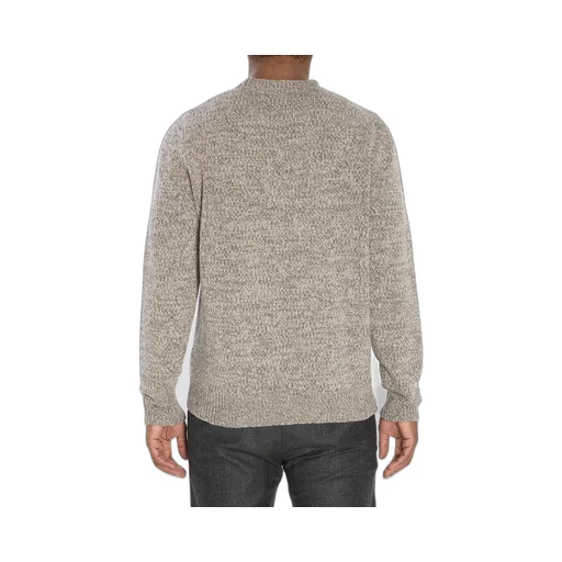 Speckled Crew-Neck Wool Sweater