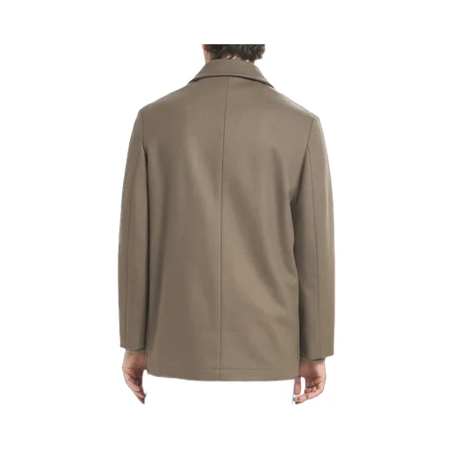 Double-Breasted Patch-Pocket Jacket