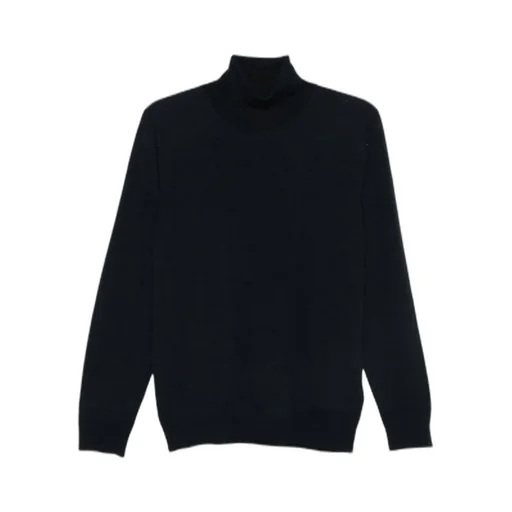 High-Necked Long-Sleeve Sweater