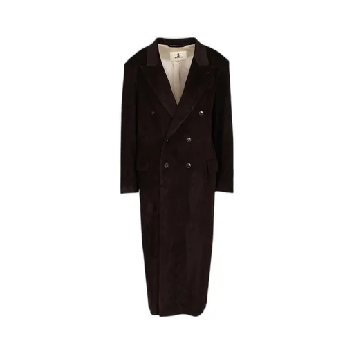 Double-Breasted Long Sleeved Coat