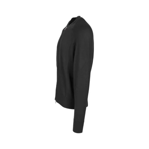 Zip-Front Raglan-Sleeve Cardigan