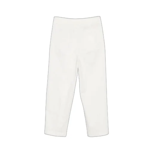 Pleated Zipper Casual Pants