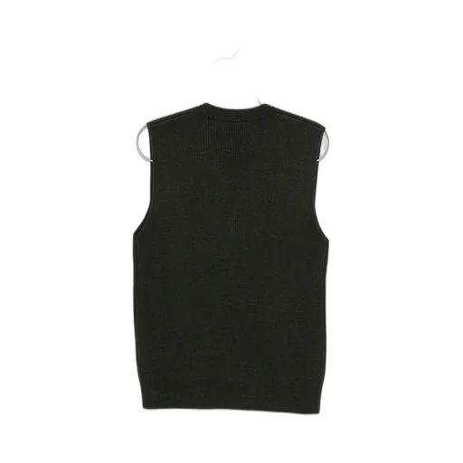 V-Neck Sleeveless Knitted Sweater
