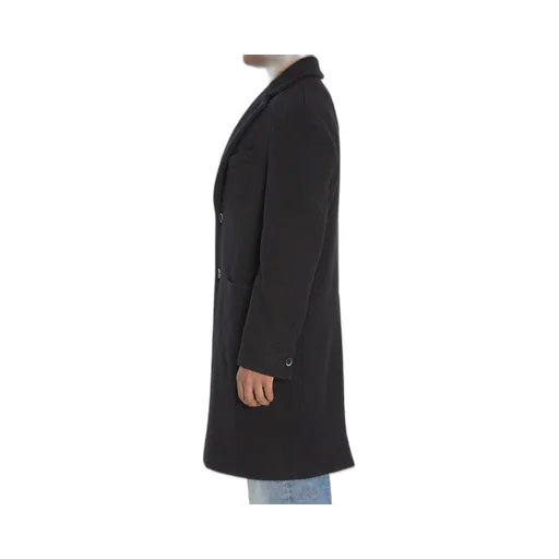 Single Breasted Long Sleeve Coat