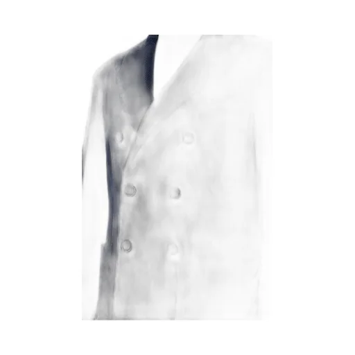 Velvet Ribbed Double-Breasted Jacket