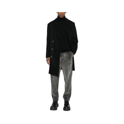 Double-Buttoned Padded Coat