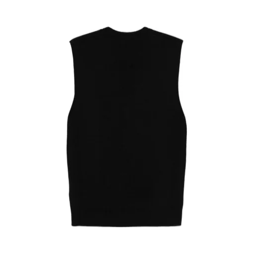 Sleeveless Knit Sweater
