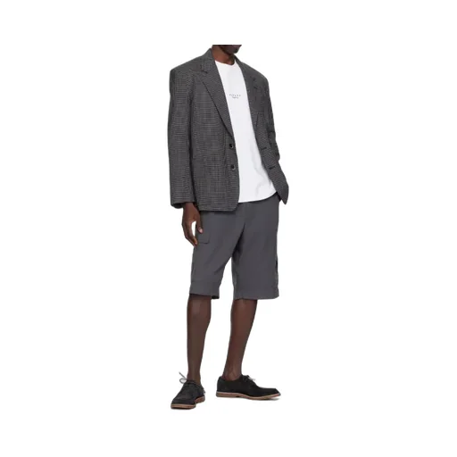 Jacquard Patterned Suit Jacket
