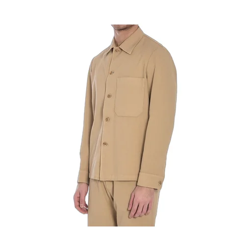 Long Sleeved Buttoned Overshirt