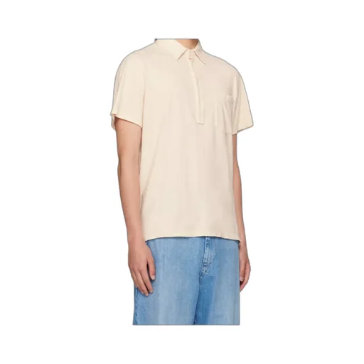 Short Sleeve Patch Pocket Polo Shirt