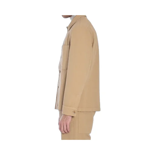 Long Sleeved Buttoned Overshirt