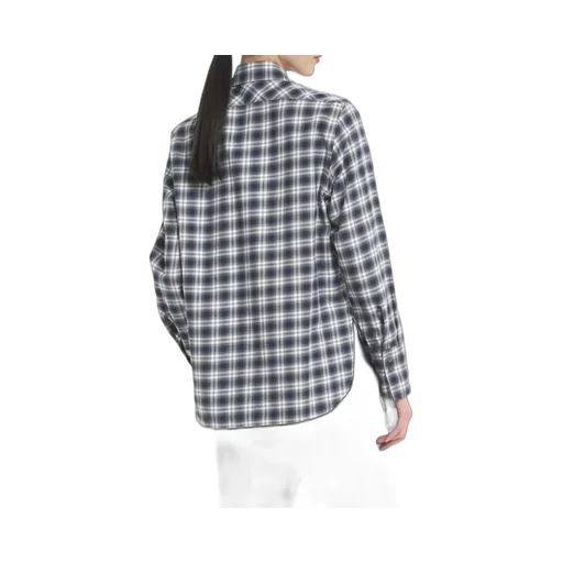Checkered Long-Sleeved Shirt
