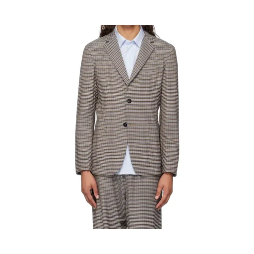 Checkered Suit Jacket