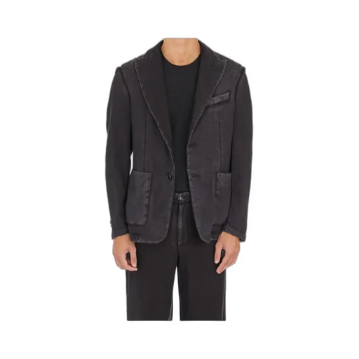 Single-Breasted Tailored Blazer