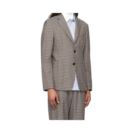 Checkered Suit Jacket
